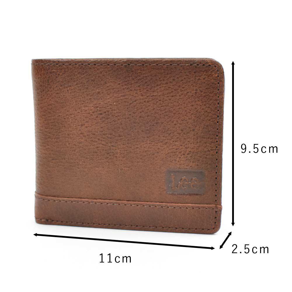 【ポイント最大34倍|12/15限定】Leeリー財布二つ折りクリアポケット付きメンズレディース二つ折り財布本革革レザー2つ折り2つ折り財布ウォレット彼氏折りたたみギフトプレゼント人気ブランド薄い小銭入れあり札入れ320-1894