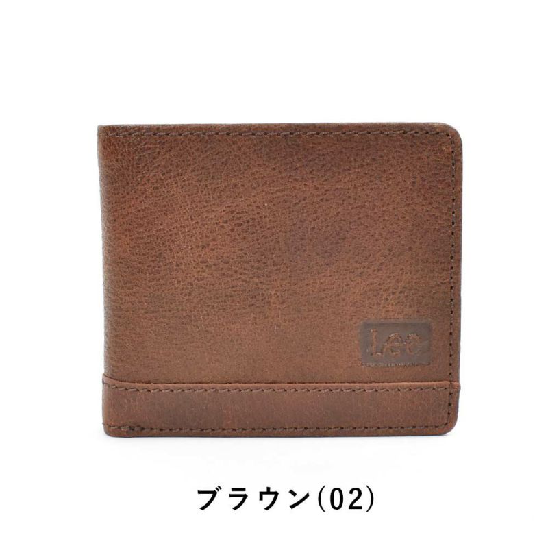 【ポイント最大34倍|12/15限定】Leeリー財布二つ折りクリアポケット付きメンズレディース二つ折り財布本革革レザー2つ折り2つ折り財布ウォレット彼氏折りたたみギフトプレゼント人気ブランド薄い小銭入れあり札入れ320-1894