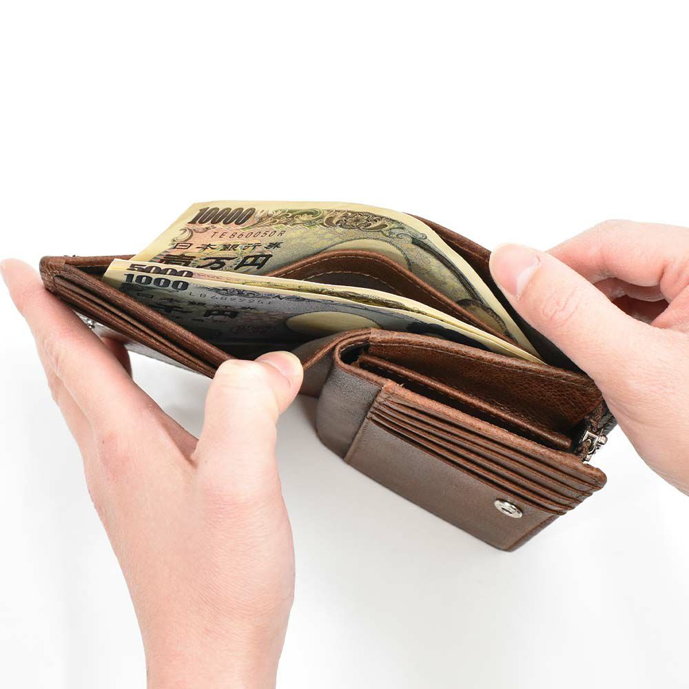 【ポイント最大34倍|12/15限定】Leeリーミドルウォレット財布二つ折りメンズレディース二つ折り財布本革革レザー2つ折り2つ折り財布ウォレット彼氏男性折りたたみギフトプレゼント人気ブランドミドル320-1895