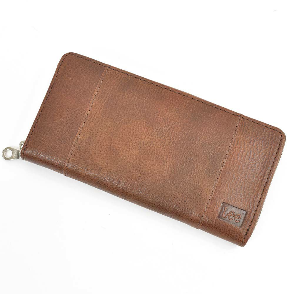 【ポイント最大34倍|12/15限定】Leeリー長財布メンズレディース本革牛革革レザー財布ファスナーラウンドファスナーメンズ財布メンズ長財布プレゼントおしゃれおすすめブランド大容量薄いブラックブラウン黒茶色クロ320-1897