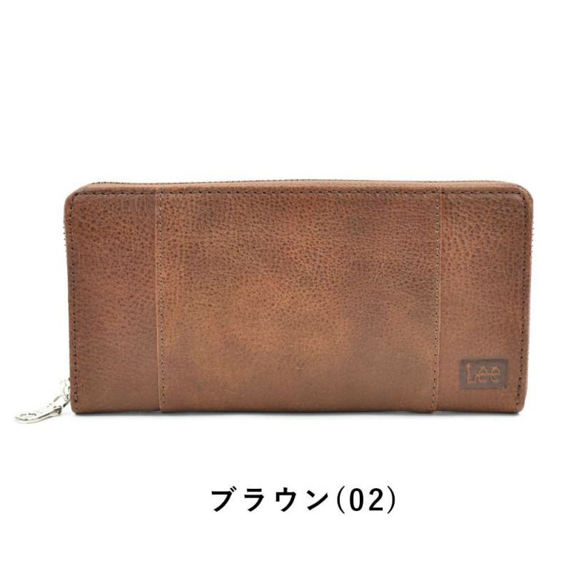 【ポイント最大34倍|12/15限定】Leeリー長財布メンズレディース本革牛革革レザー財布ファスナーラウンドファスナーメンズ財布メンズ長財布プレゼントおしゃれおすすめブランド大容量薄いブラックブラウン黒茶色クロ320-1897