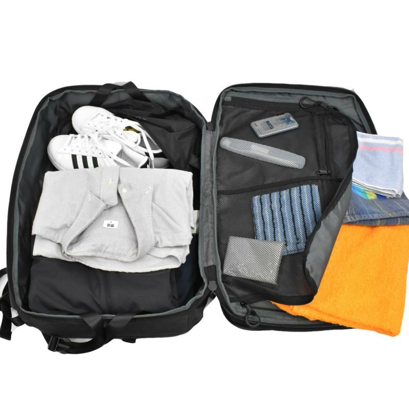 【限定エコバッグプレゼント】MOUSTACHEムスタッシュリュック大容量最大52LA3特大メンズレディースリュックサックバックパックバッグパック容量拡張おしゃれ大きい大きめスポーツリュックスポーツデカチュック登山軽い旅行撥水MIU0520