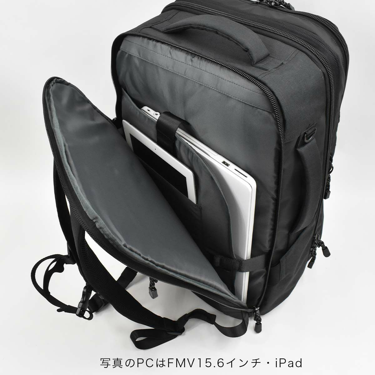 【限定エコバッグプレゼント】MOUSTACHEムスタッシュリュック大容量最大52LA3特大メンズレディースリュックサックバックパックバッグパック容量拡張おしゃれ大きい大きめスポーツリュックスポーツデカチュック登山軽い旅行撥水MIU0520