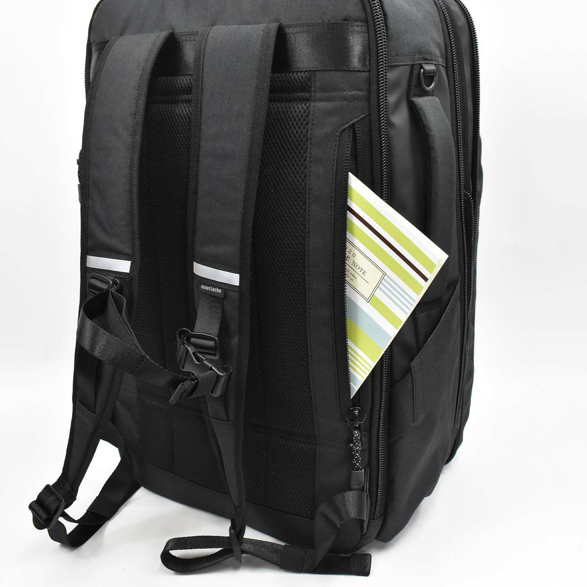 【限定エコバッグプレゼント】MOUSTACHEムスタッシュリュック大容量最大52LA3特大メンズレディースリュックサックバックパックバッグパック容量拡張おしゃれ大きい大きめスポーツリュックスポーツデカチュック登山軽い旅行撥水MIU0520