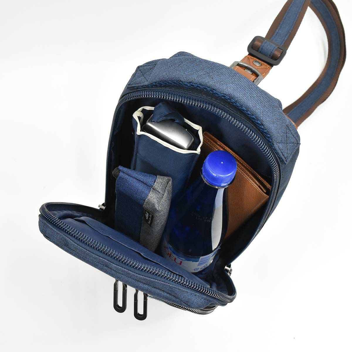 【ポイント最大29倍|12/18限定】ムスタッシュボディバッグMOUSTACHEウエストポーチショルダーバッグメンズレディースボディショルダーバックボディバックブランド人気軽量かっこいいおしゃれブラックネイビーグレーMDP-0650