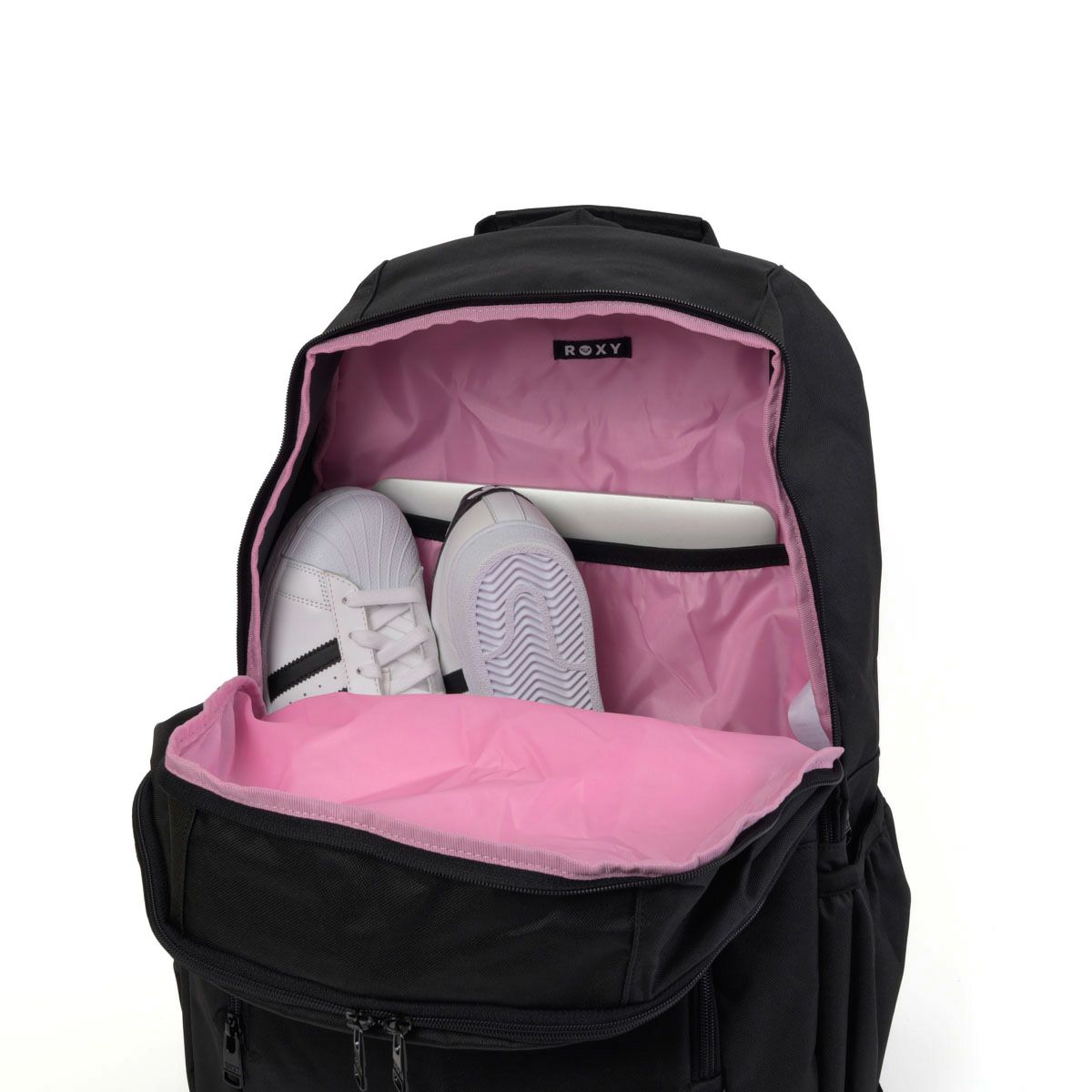 【2025新作】ロキシーリュック鏡付きROXY通学女子30LB4レディース中学生高校生女子高生女の子リュックサック通学リュックスポーツリュックスクールリュックかわいい可愛い人気ブランドRBG251302