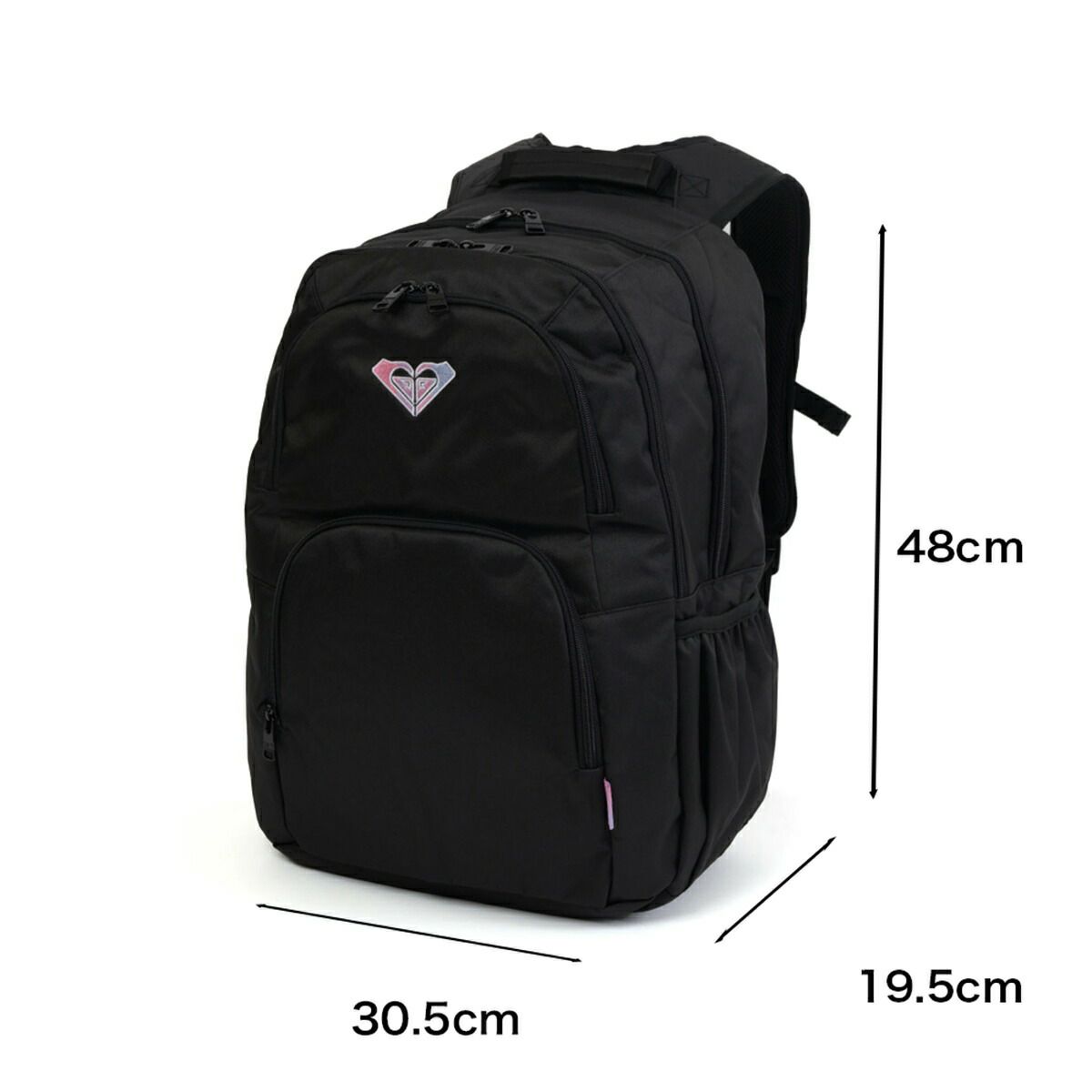 【2025新作】ロキシーリュック鏡付きROXY通学女子30LB4レディース中学生高校生女子高生女の子リュックサック通学リュックスポーツリュックスクールリュックかわいい可愛い人気ブランドRBG251302