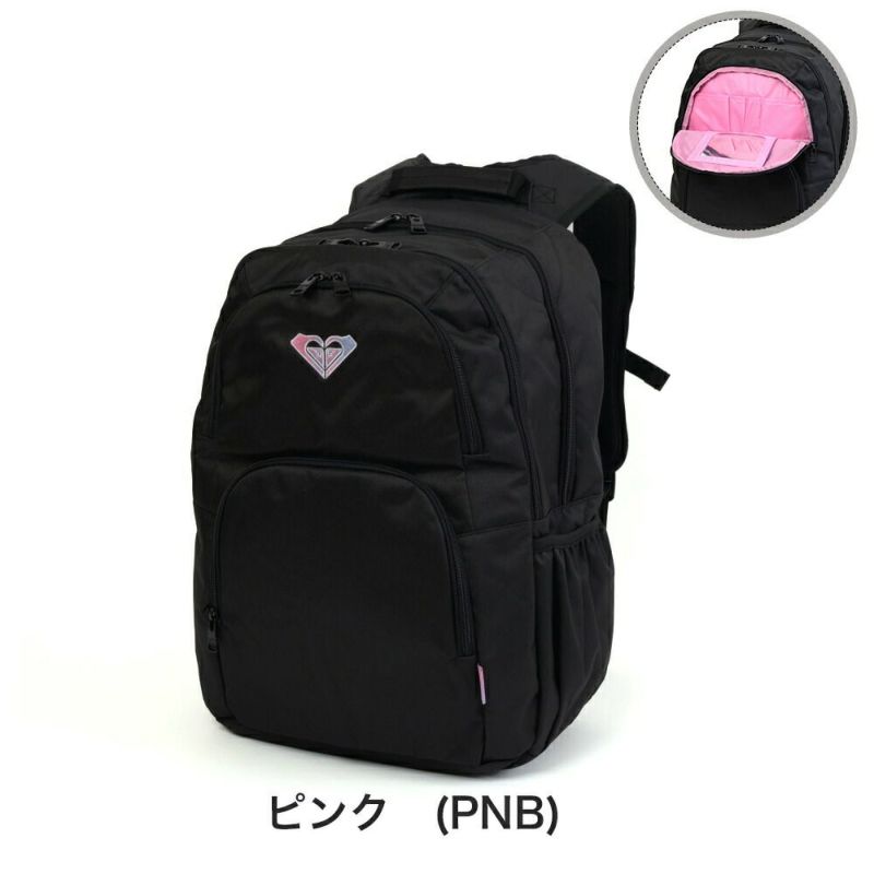 【2025新作】ロキシーリュック鏡付きROXY通学女子30LB4レディース中学生高校生女子高生女の子リュックサック通学リュックスポーツリュックスクールリュックかわいい可愛い人気ブランドRBG251302