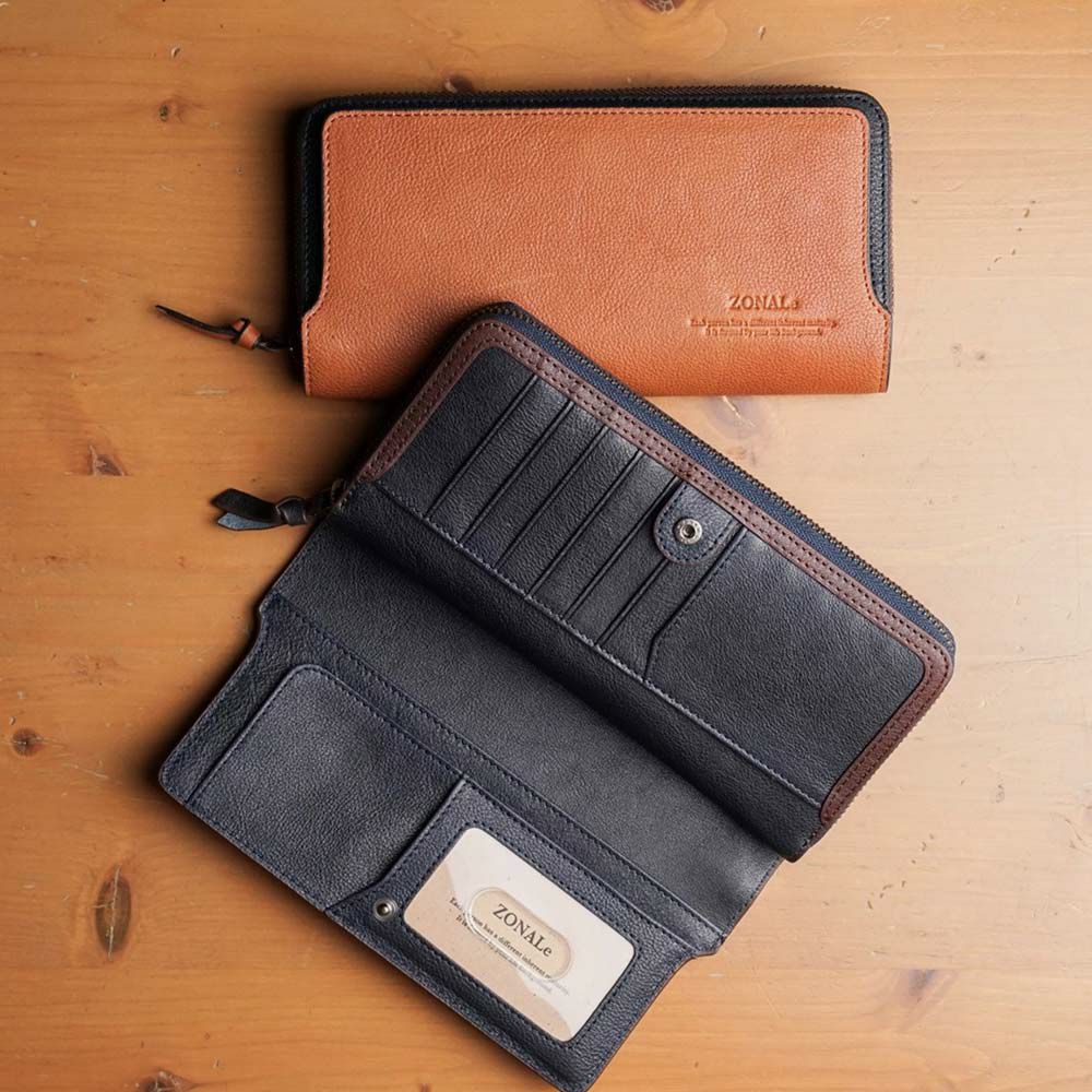 【P最大35倍|お買い物マラソン】ゾナールZONALe長財布ラウンドファスナー財布本革革レザーメンズレディースかぶせ型オルロORLOファスナー付きロングウォレットメンズ財布小銭入れ付きブランド人気大容量彼氏おしゃれ31224