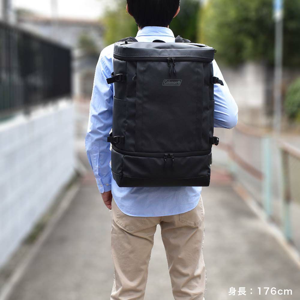 【限定エコバッグプレゼント】コールマンリュックColeman35LSHIELD352layer2層式バックパックメンズレディース中学生高校生大学生男子女子通学リュックスポーツリュック防水リュック通学スポーツ防水撥水ブランドシールド35