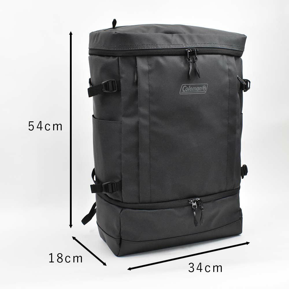 【限定エコバッグプレゼント】コールマンリュックColeman35LSHIELD352layer2層式バックパックメンズレディース中学生高校生大学生男子女子通学リュックスポーツリュック防水リュック通学スポーツ防水撥水ブランドシールド35