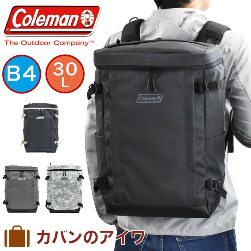 【限定エコバッグプレゼント】コールマンリュックColeman30LSHIELD30バックパックメンズレディース中学生高校生大学生男子女子通学リュックスポーツリュック防水リュック通学スポーツ防水撥水ブランド大容量シールド30
