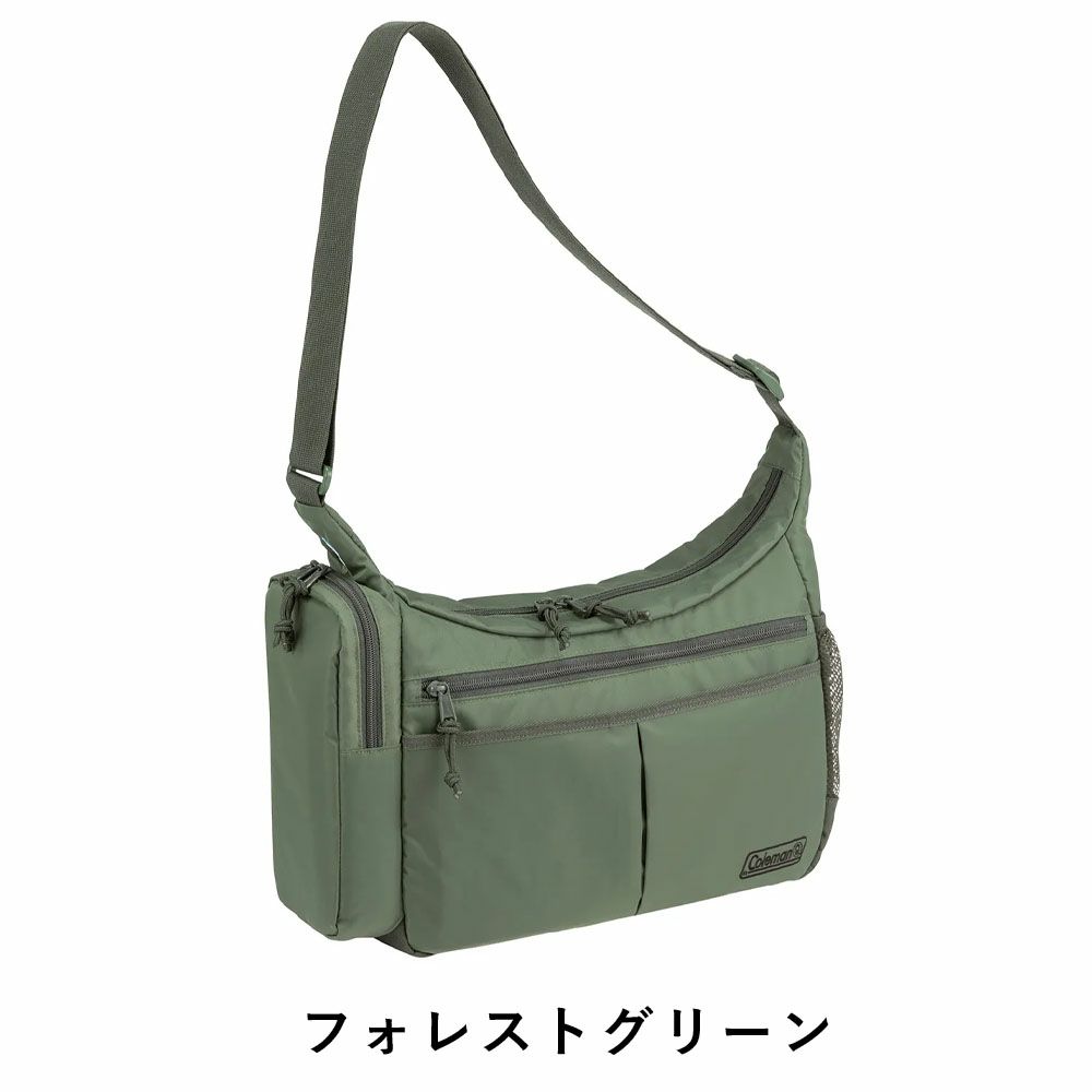 ショルダーバッグメンズコールマンColemanA4COOLSHOULDERMDショルダーバックレディースショルダー斜めがけ斜め掛け肩掛けカバンおしゃれ人気通学通勤ブランド大きめ大人クールショルダーMD