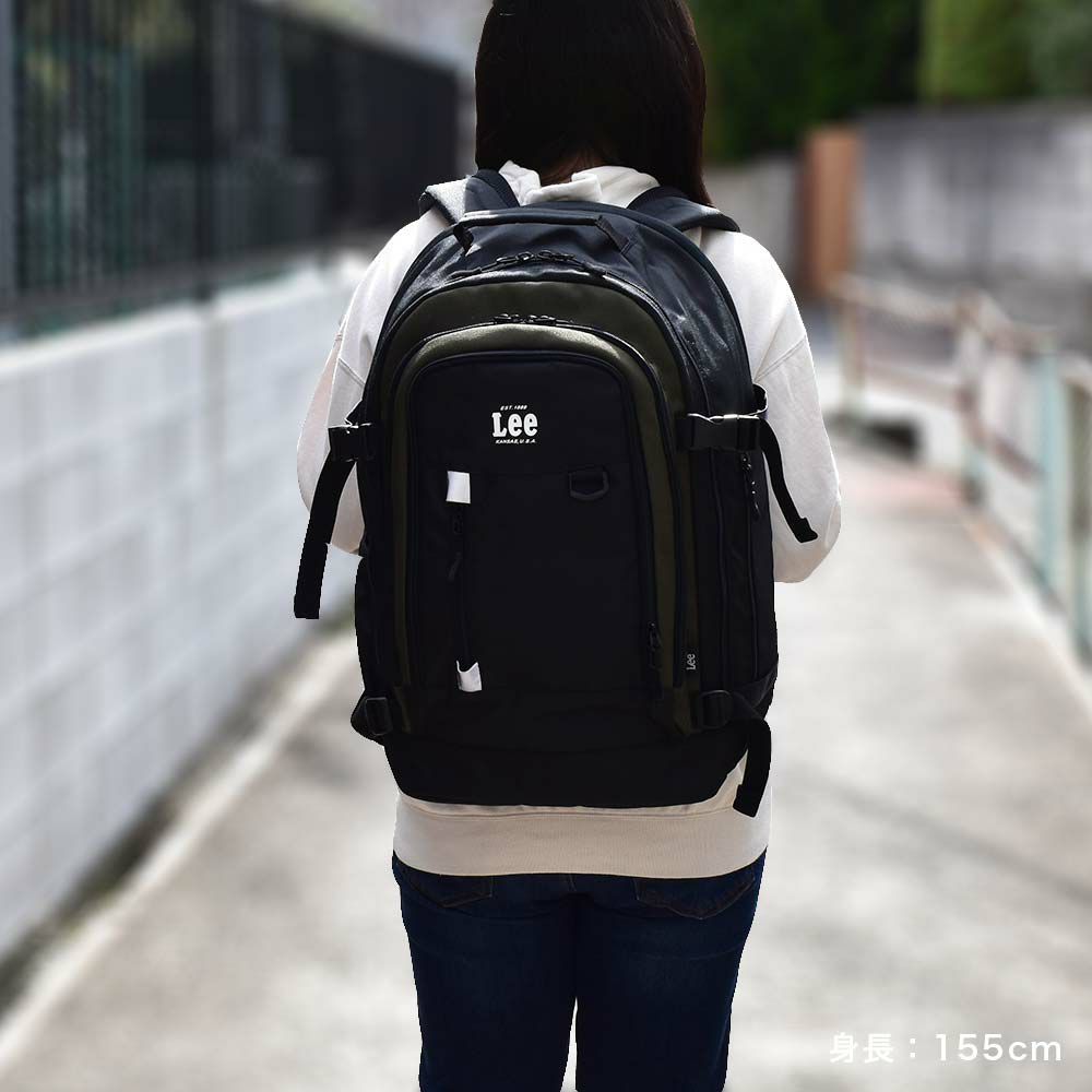 【月間優良ショップ連続受賞】Leeリーリュック通学大容量41LB4メンズレディースリュックサックリックサックバックパックスポーツリュックスポーツ通学リュック通学用リュック人気ブランドおしゃれ容量拡張男子女子中学生高校生320-4280