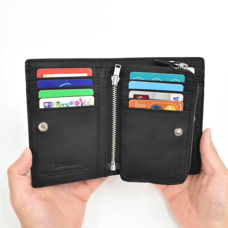 ゾナールZONALe二つ折り財布二つ折り財布2つ折り本革革レザーメンズレディース折りたたみミドルウォレット小銭入れ付きメンズ財布VINTAGEビンテージブランドおしゃれ人気大容量ギフトプレゼント31142父の日