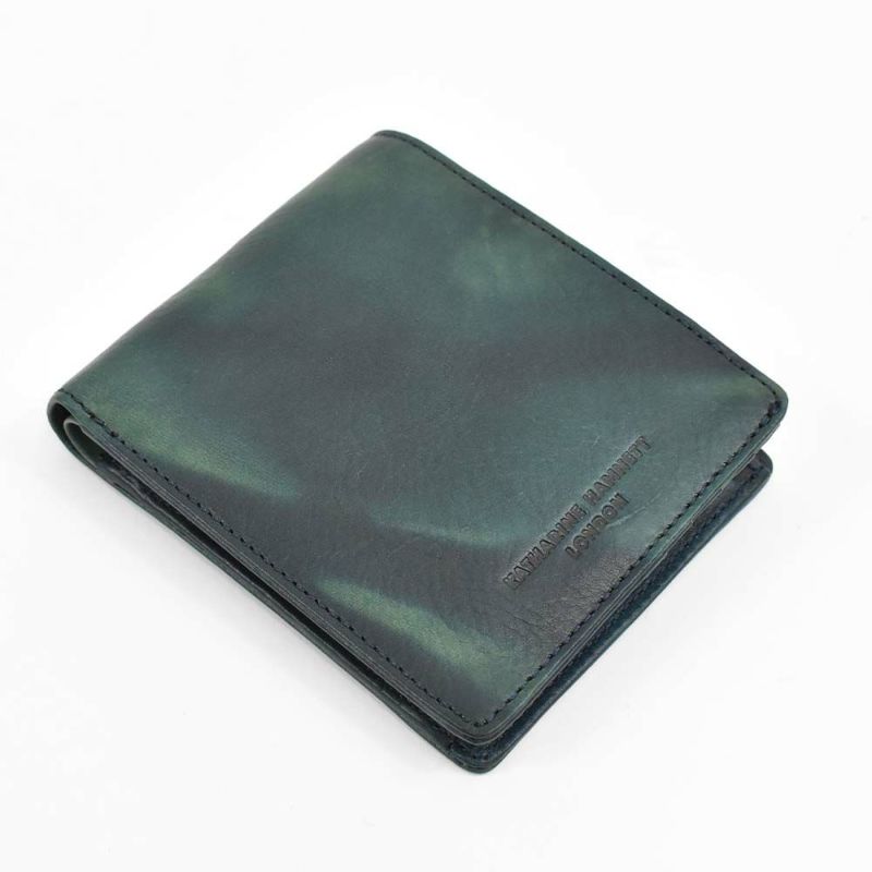 キャサリンハムネットKATHARINEHAMNETTLONDON財布二つ折り本革メンズレディースFLUIDフルイド革レザー2つ折り2つ折り財布二つ折り財布ギフトプレゼント彼氏折りたたみ男性人気ブランド490-59200父の日