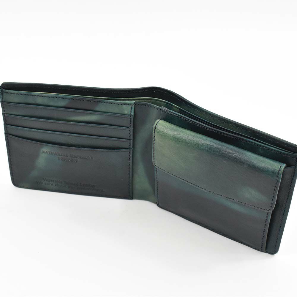 キャサリンハムネットKATHARINEHAMNETTLONDON財布二つ折り本革メンズレディースFLUIDフルイド革レザー2つ折り2つ折り財布二つ折り財布ギフトプレゼント彼氏折りたたみ男性人気ブランド490-59200父の日