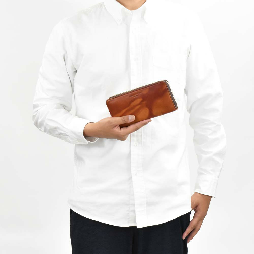 【6/1限定★エントリーで全員12倍】キャサリンハムネットKATHARINEHAMNETTLONDON長財布ラウンドファスナー財布本革メンズレディースFLUIDフルイド革レザープレゼント男性人気ブランド大容量薄いおしゃれファスナー付き490-59203父の日