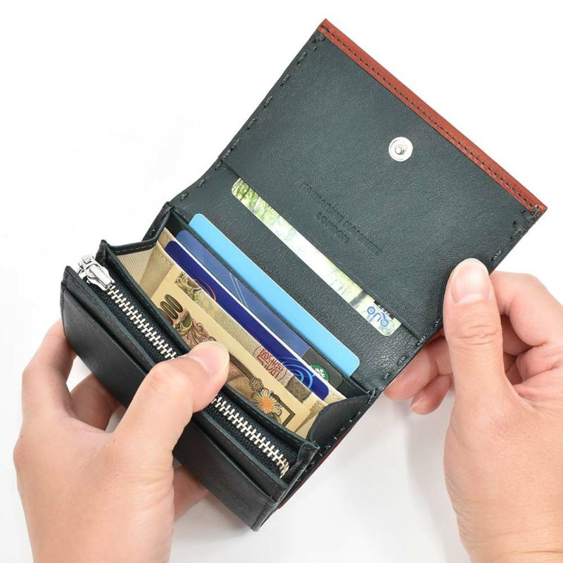 【6/1限定★エントリーで全員12倍】キャサリンハムネットKATHARINEHAMNETTLONDON財布ミニ財布小銭入れ二つ折り財布本革メンズレディースカラーテーラード2革レザーミニウォレットコインケースキーケース男性人気ブランド490-58700父の日