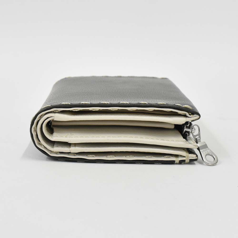 キャサリンハムネットKATHARINEHAMNETTLONDONミドルウォレット財布二つ折り縦長メンズレディーステーラード2二つ折り財布ファスナー本革革レザーブランド2つ折り財布おしゃれかっこいいギフト490-58705父の日