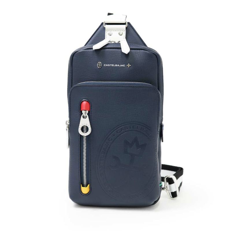 【P最大34倍|スーパーSALE】カステルバジャックボディバッグ本革ワンショルダーバッグCASTELBAJACデンスメンズレディースバッグボディバックレザー革斜めがけバッグ斜め掛けバッグブランド軽量かっこいい人気日本製072911