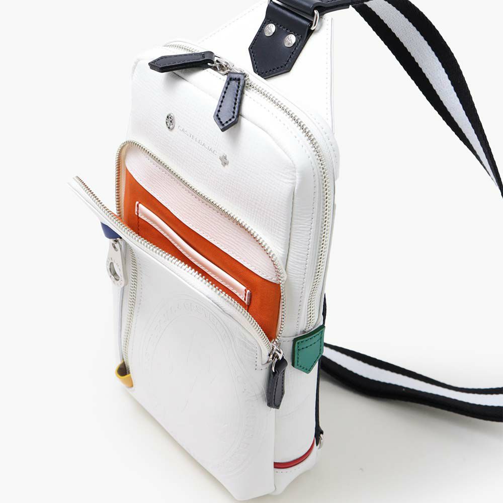 【P最大34倍|スーパーSALE】カステルバジャックボディバッグ本革ワンショルダーバッグCASTELBAJACデンスメンズレディースバッグボディバックレザー革斜めがけバッグ斜め掛けバッグブランド軽量かっこいい人気日本製072911