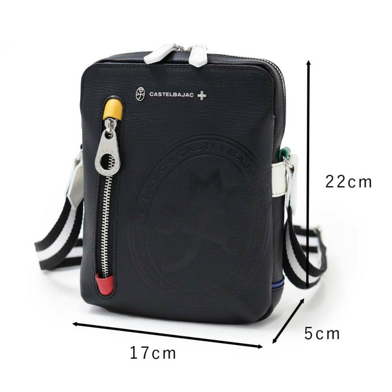 【P最大34倍|スーパーSALE】カステルバジャックショルダーバッグバッグCASTELBAJACデンス本革メンズレディースショルダーバックショルダー斜めがけバック斜め掛けバッグ肩掛けカバンレザー革ブランド大人おしゃれ日本製72111