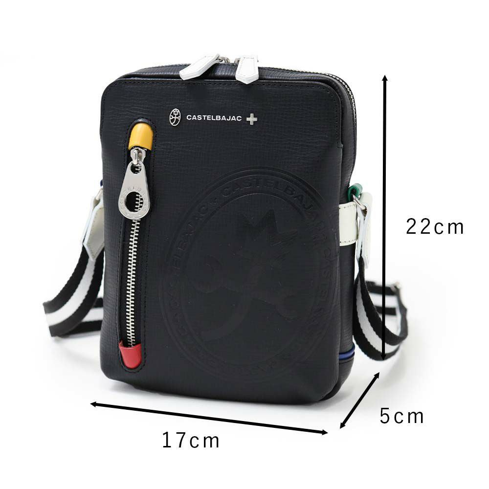 【P最大34倍|スーパーSALE】カステルバジャックショルダーバッグバッグCASTELBAJACデンス本革メンズレディースショルダーバックショルダー斜めがけバック斜め掛けバッグ肩掛けカバンレザー革ブランド大人おしゃれ日本製72111