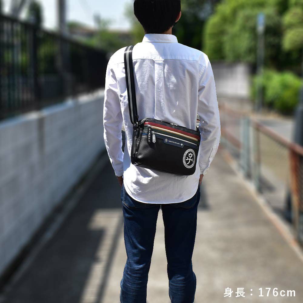 【ポイント最大36倍|6/10限定】カステルバジャックショルダーバッグバッグB5横型CASTELBAJACヨットメンズレディースショルダーバックショルダー斜めがけバック斜め掛けバッグ肩掛けカバンブランド大人おしゃれ男性大容量大きめ大きい28163