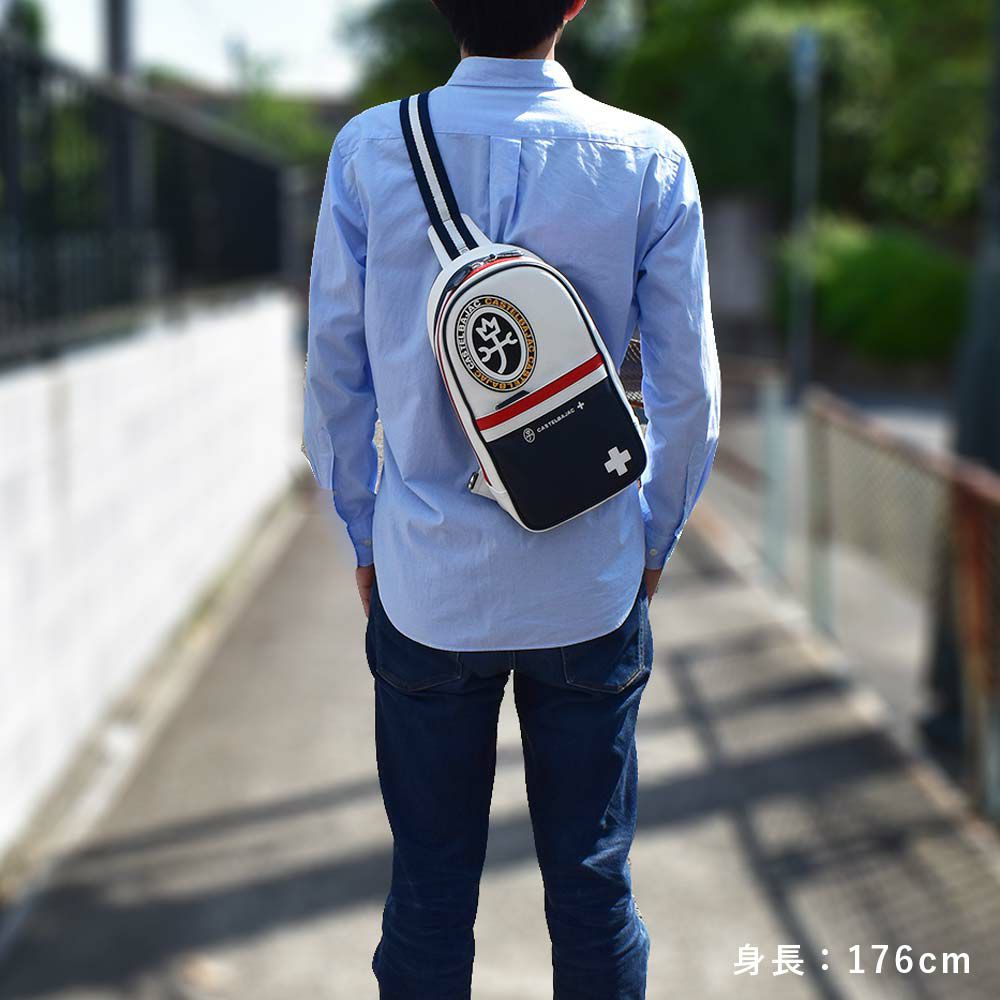 【ポイント最大36倍|6/10限定】カステルバジャックボディバッグワンショルダーバッグバッグCASTELBAJACミックメンズレディースショルダーバッグボディバック合皮斜めがけバッグ斜め掛けバッグブランド軽量かっこいいおしゃれ人気039931