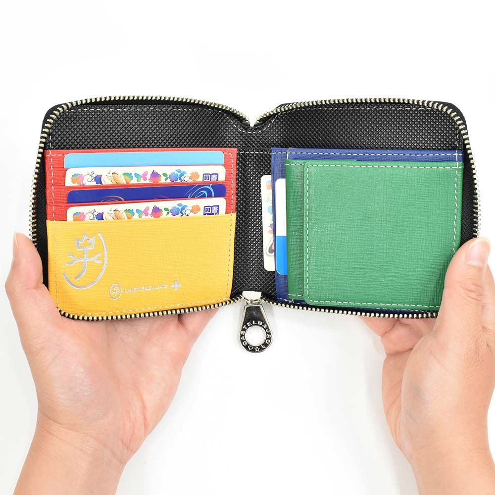 【Rカードでさらに+4倍|6/15限定】カステルバジャック財布二つ折りラウンドファスナーメンズレディーストルクCASTELBAJAC二つ折り財布バジャック本革革レザー2つ折り2つ折り財布ファスナーミドルウォレット人気ブランド薄い096634