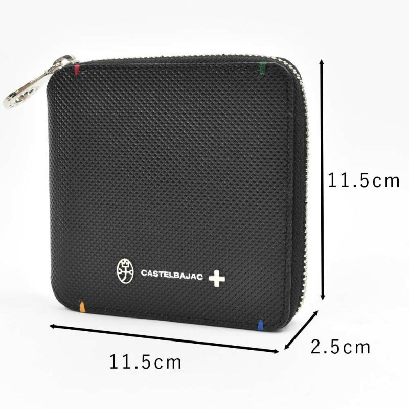 【Rカードでさらに+4倍|6/15限定】カステルバジャック財布二つ折りラウンドファスナーメンズレディーストルクCASTELBAJAC二つ折り財布バジャック本革革レザー2つ折り2つ折り財布ファスナーミドルウォレット人気ブランド薄い096634