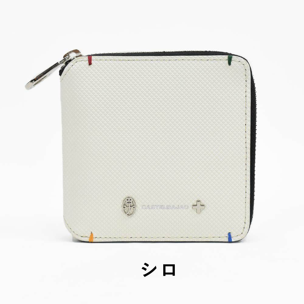 【Rカードでさらに+4倍|6/15限定】カステルバジャック財布二つ折りラウンドファスナーメンズレディーストルクCASTELBAJAC二つ折り財布バジャック本革革レザー2つ折り2つ折り財布ファスナーミドルウォレット人気ブランド薄い096634
