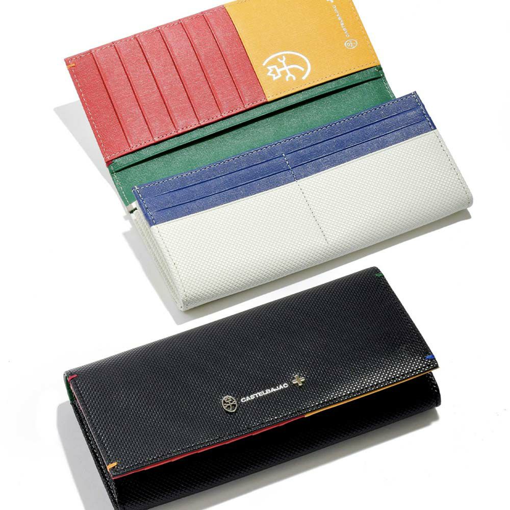 【Rカードでさらに+4倍|6/15限定】カステルバジャック財布長財布かぶせメンズレディーストルクCASTELBAJACバジャック本革革レザー小銭入れ付き小銭入れあり札入れロングウォレット彼氏ギフトプレゼント人気ブランド薄い096635