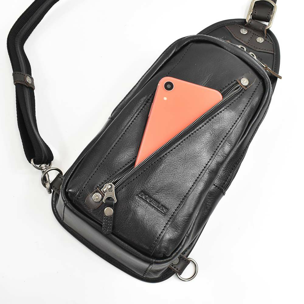 【ポイント最大36倍|6/25限定】DOUBLESダブルスボディバッグメンズレディース本革牛革革レザーブランドワンショルダーバッグワンショルダーショルダーバッグボディーバッグボディバック斜め掛けバッグ斜めがけバッグVIF-7200