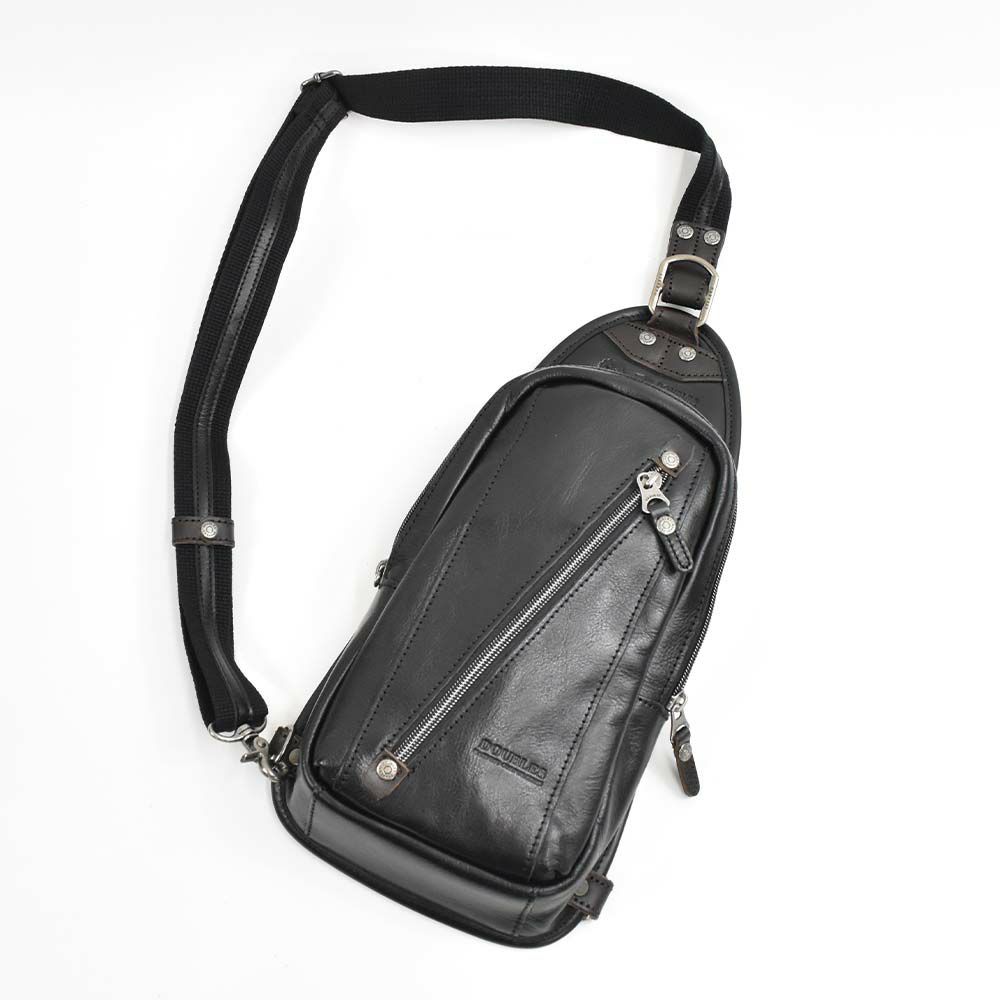 【ポイント最大36倍|6/25限定】DOUBLESダブルスボディバッグメンズレディース本革牛革革レザーブランドワンショルダーバッグワンショルダーショルダーバッグボディーバッグボディバック斜め掛けバッグ斜めがけバッグVIF-7200