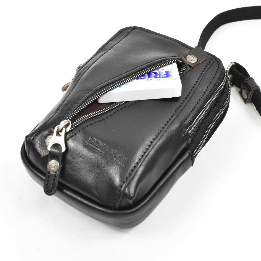 【ポイント最大36倍|6/25限定】DOUBLESダブルスベルトポーチチョークバッグメンズレディース小さいミニ本革牛革革レザーブランドウエストバッグポーチショルダーバッグ小物入れ小物ポーチカラビナおしゃれ2WAYVIF-7200