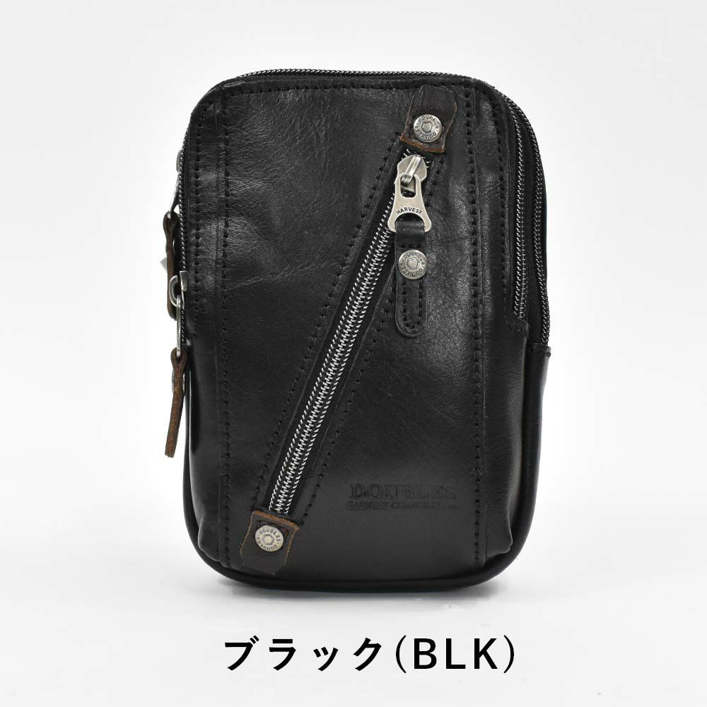 【ポイント最大36倍|6/25限定】DOUBLESダブルスベルトポーチチョークバッグメンズレディース小さいミニ本革牛革革レザーブランドウエストバッグポーチショルダーバッグ小物入れ小物ポーチカラビナおしゃれ2WAYVIF-7200