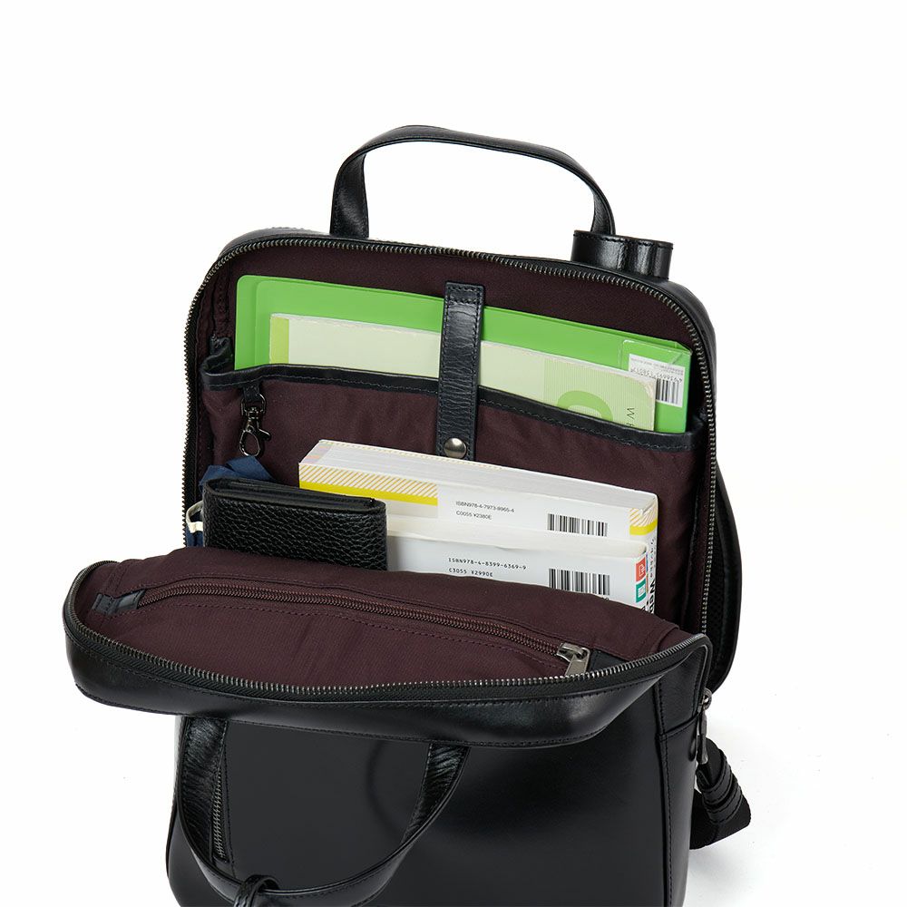 JOYAジョヤリュック薄型スリムA4本革ビジネスリュックメンズレディースレザー革牛革リュックサックバックパックビジネスバッグ本革バックレザーバック通勤大人薄い薄マチ軽い軽量コンパクトJ4224