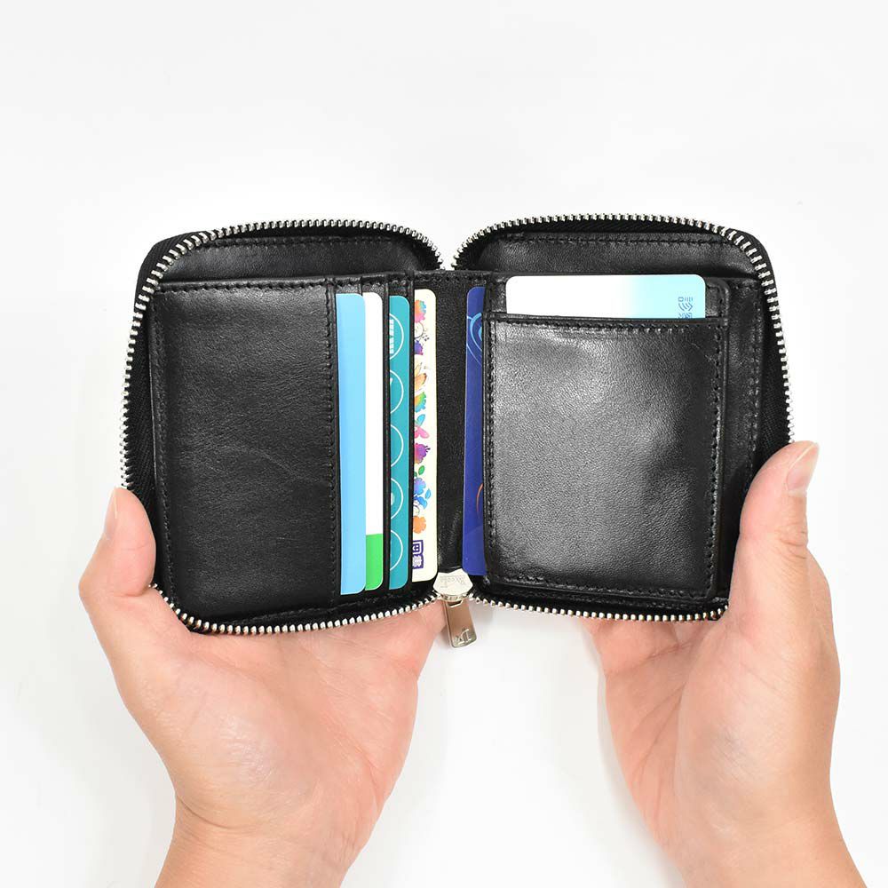 JOYAジョヤ財布二つ折りラウンドファスナーメンズレディース二つ折り財布本革革牛革レザー2つ折り2つ折り財布ファスナーミドルウォレット人気ブランドコンパクトバングラディッシュJ3007