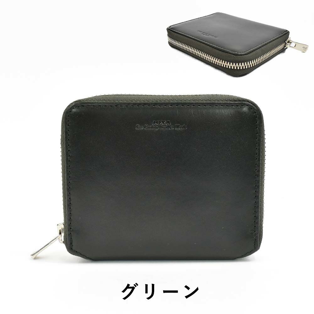 JOYAジョヤ財布二つ折りラウンドファスナーメンズレディース二つ折り財布本革革牛革レザー2つ折り2つ折り財布ファスナーミドルウォレット人気ブランドコンパクトバングラディッシュJ3007