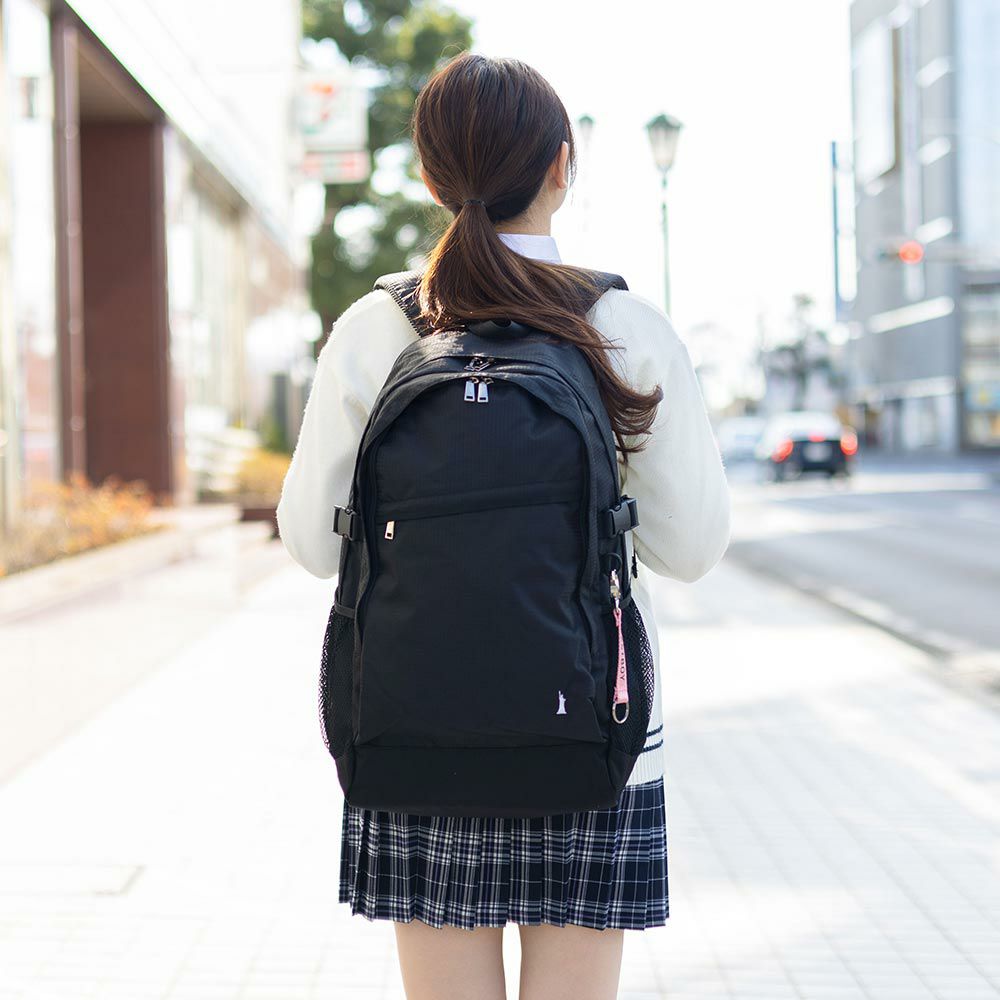 イーストボーイリュック通学女子EASTBOY28L40L容量拡張通学リュック女子高生レディース中学生高校生リュックサックスクールリュックブランド大容量レインカバー付きEASTBOYEBA51