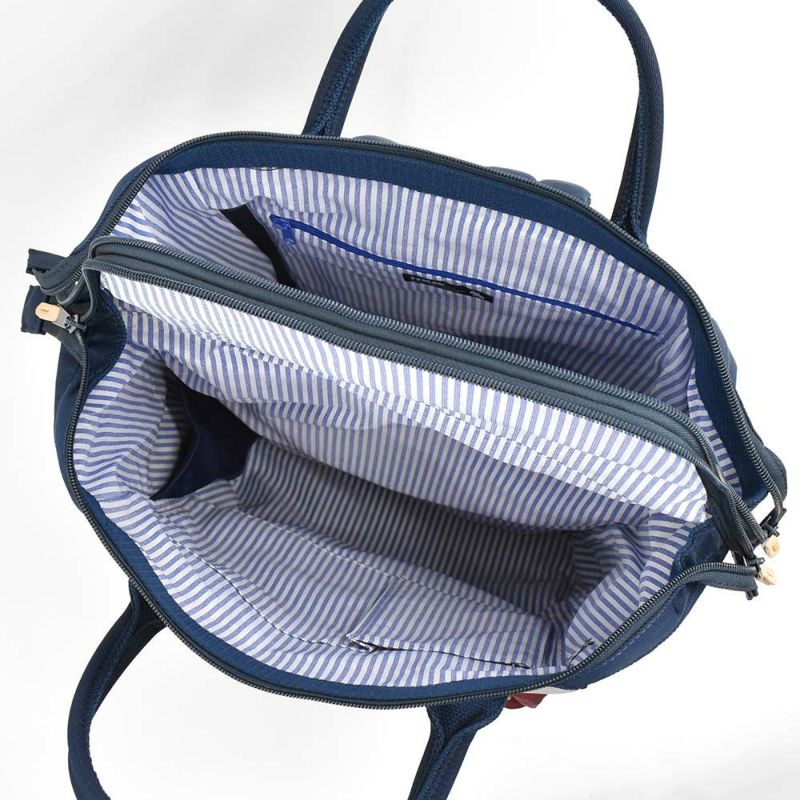 【P最大34倍|お買い物マラソン】mozリュックモズバッグレディースリュック口金A4小さめマザーズリュックマザーズバッグママバッグママリュックナイロン大人ブランド軽量軽い背面ファスナー大容量おしゃれがま口人気ZZCI-07L