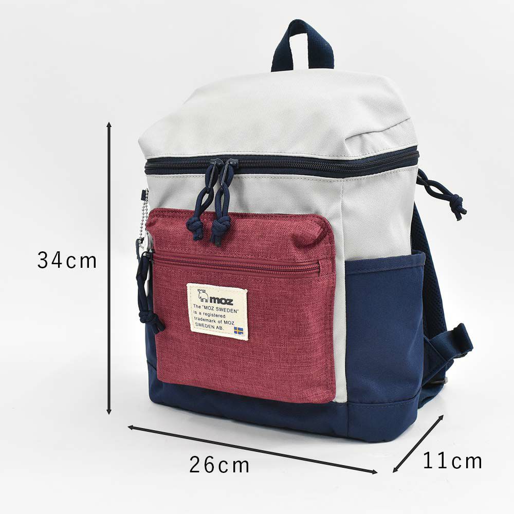 【P最大34倍|お買い物マラソン】mozリュックモズバッグレディーススクエアB5小さめマザーズリュックマザーズバッグママバッグママリュックナイロン大人ブランド軽量軽い背面ファスナー大容量おしゃれかわいい人気女性ZZEI-04