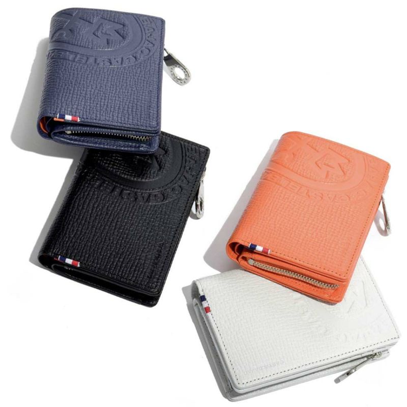 カステルバジャック財布ミドルウォレットラウンドファスナー縦型二つ折りメンズレディースピッコロCASTELBAJAC二つ折り財布本革革レザー2つ折り2つ折り財布折りたたみ人気ブランドコンパクトシンプル022615