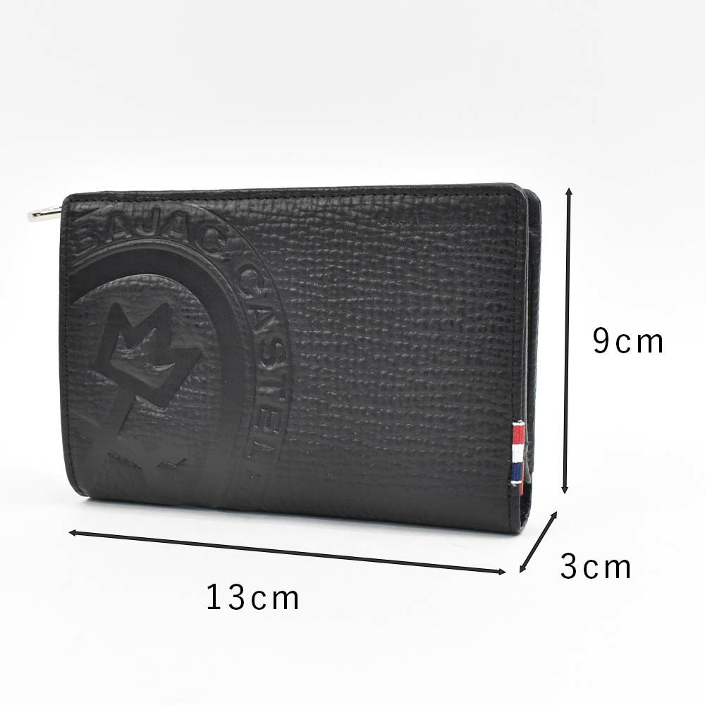 カステルバジャック財布ミドルウォレットラウンドファスナー縦型二つ折りメンズレディースピッコロCASTELBAJAC二つ折り財布本革革レザー2つ折り2つ折り財布折りたたみ人気ブランドコンパクトシンプル022615