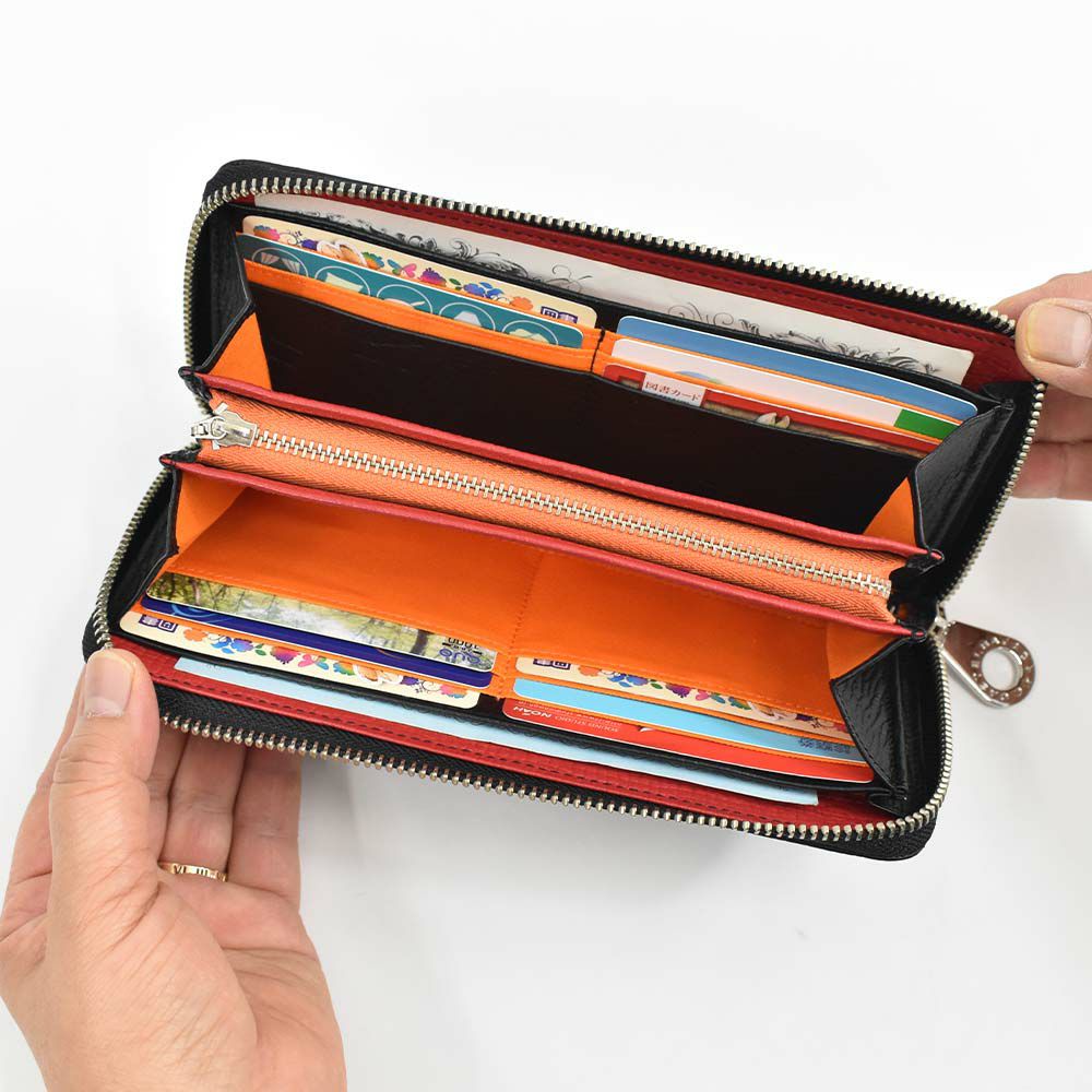 カステルバジャック財布長財布ラウンドファスナーメンズレディースピッコロCASTELBAJAC本革革レザーファスナー付きファスナー小銭入れ付きロングウォレット大容量彼氏ギフトプレゼント人気ブランド022617