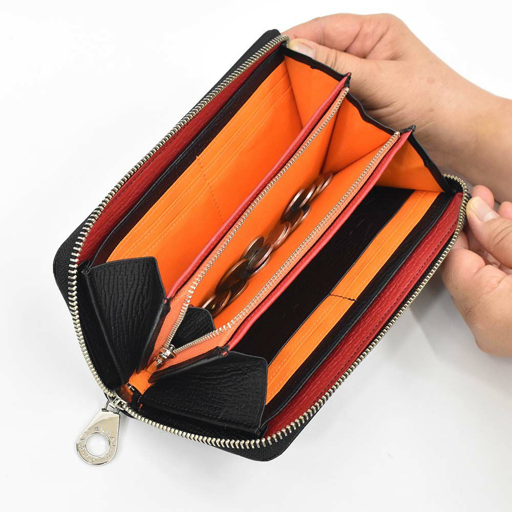 カステルバジャック財布長財布ラウンドファスナーメンズレディースピッコロCASTELBAJAC本革革レザーファスナー付きファスナー小銭入れ付きロングウォレット大容量彼氏ギフトプレゼント人気ブランド022617