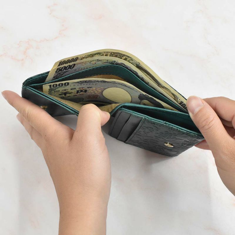 【2021新作】ダコタDakota財布二つ折りレディースミモザ二つ折り財布ミニ財布小銭入れボックス型BOX型サイフ本革革レザー2つ折り2つ折り財布ブランドファスナー人気かわいいコンパクト花柄ボタニカル0030250