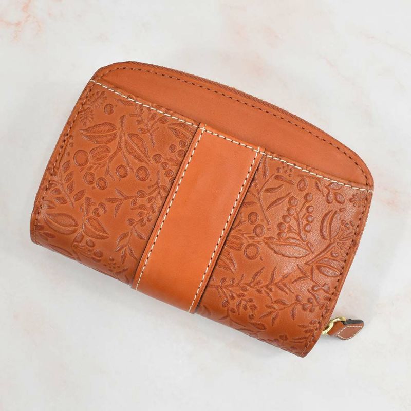 【2021新作】ダコタDakota財布二つ折りレディースミモザ二つ折り財布ミニ財布小銭入れファスナーサイフ本革革レザー2つ折り2つ折り財布ブランドおしゃれ人気かわいいコンパクト花柄ボタニカル0030251